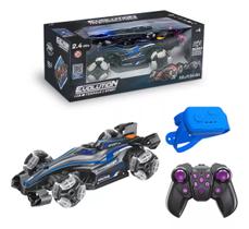 Carro Controle Remoto Evolution Formula 1 Azul - Multikids