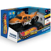 Carro Controle Remoto HOT Wheels RC Monster TRUCK SHARK Multikids Carro Controle Remoto HOT Wheels RC Monster TRUCK SHARK Multikids