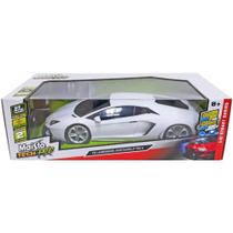 Carro controle remoto lamborghini aventador lp 700-4 1:10 maisto