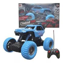Carro Controle Remoto Recarregável Solta Fumaça OFF Road Az Carro Controle Remoto Recarregável Solta Fumaça OFF Road Az