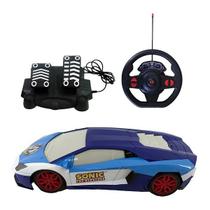 Carro Controle Remoto Sonic Master Piloto Recarregavel Candide Carro Controle Remoto Sonic Master Piloto Recarregavel Candide