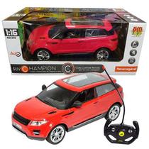 Carro Controle Remoto SUV c/ Luz 1:16 Recarregável DM Toys