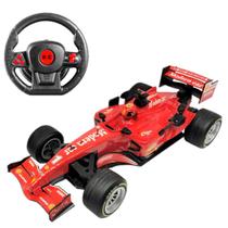 Carro Controle Remoto Volante Super Racing Corrida Fórmula 1
