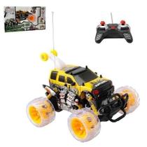 Carro Controle Stunt 5 Canais Amarelo Art Brink Carro Controle Stunt 5 Canais Amarelo Art Brink