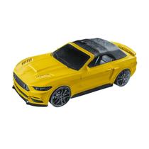 Carro Conversível Amarelo Roda Esportiva Brinquedo Infantil