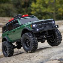 Carro Crawler RC Axial SCX24 Ford Bronco 2021 1:24 4WD RTR Verde Mini Rock Crawler Carro Crawler RC Axial SCX24 Ford Bronco 2021 1:24 4WD RTR Verde Mini Rock Crawler