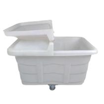 Carro Cuba Plastica Polietileno Rotomoldado 430 Litros Carro Cuba Plastica Polietileno Rotomoldado 430 Litros
