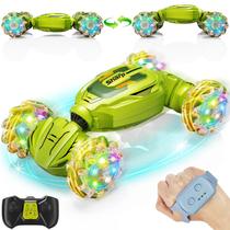 Carro de acrobacias com controle remoto Hodurgyi Gesture Sensing RC Green Carro de acrobacias com controle remoto Hodurgyi Gesture Sensing RC Green