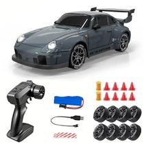 Carro De Acrobacias RC Para Crianças 24G 4CH Drive 20KM H Luzes LED Barreira De Controle Remoto