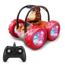 Carro de Acrobacias RC Qudify 4WD Gorilla Laranja para Crianças 3+