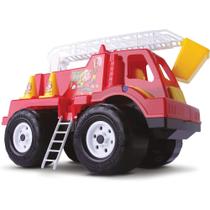 Carro De Bombeiro Tandy 40cm Cardoso Toys