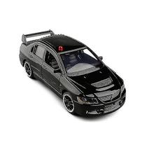 Carro de brinquedo Alloy Lancer Evo IX 9 Police 1:32 com som e luz Carro de brinquedo Alloy Lancer Evo IX 9 Police 1:32 com som e luz