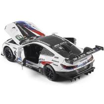 Carro de brinquedo BMW M8 GTE Metal Diecast escala 1:32 branco Carro de brinquedo BMW M8 GTE Metal Diecast escala 1:32 branco