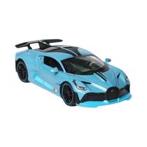 Carro de Brinquedo Bugatti Divo em Metal - Escala 1/32 com Luzes