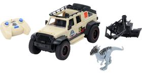 Carro de Brinquedo com Controle Remoto Matchbox Jurassic World - Com Dinossauro