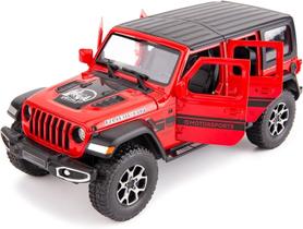 Carro de Brinquedo Diecast BDTCTK - Jeep Wrangler 7 Portas Off-Road 1/22