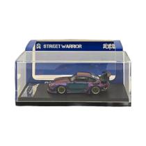 Carro De Brinquedo Diecast Modelo Esportivo De Corrida RWB 993 Street WARRIOR SW 164 Com Spoiler