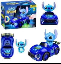 Carro de Brinquedo do Stitch com Luzes, Som, Fumaça e Movimento Carro de Brinquedo do Stitch com Luzes, Som, Fumaça e Movimento