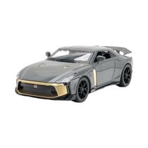 Carro De Brinquedo Em Metal Fundido Nissan GT-R50 1:32 Com Som E Luz, Super Esportivo, Presente Para Carro De Brinquedo Em Metal Fundido Nissan GT-R50 1:32 Com Som E Luz, Super Esportivo, Presente Para