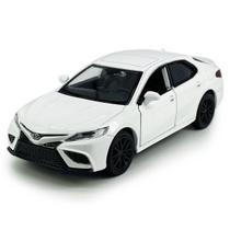 Carro de brinquedo fundido sob pressão Metanyl Camry XSE 2022, escala 1/36, branco
