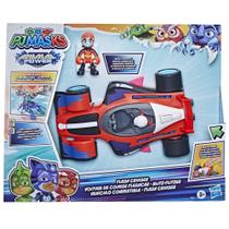 Carro de Brinquedo Hasbro PJ Masks Animal Power Flash Cruiser - Conversível com Luzes, Sons e Figuras de Ação