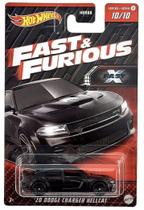 Carro de Brinquedo Hot Wheels '20 Dodge Charger Hellcat Preto Carro de Brinquedo Hot Wheels '20 Dodge Charger Hellcat Preto