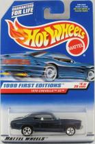 Carro de brinquedo Hot Wheels '70 Chevy Chevelle SS 1999 escala 1:64 Carro de brinquedo Hot Wheels '70 Chevy Chevelle SS 1999 escala 1:64
