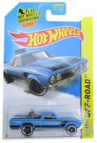 Carro de brinquedo Hot Wheels Die-Cast '68 El Camino azul 1:64 Carro de brinquedo Hot Wheels Die-Cast '68 El Camino azul 1:64