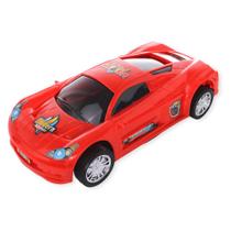 Carro de Brinquedo Infantil a Fricção 30cm: Veículo de Brinquedo Esportivo - Automóvel de Plástico para Crianças
