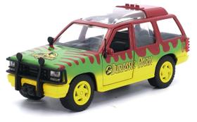 Carro de brinquedo Jada Toys para Explorer Jurassic Park 1993 em escala 1/32