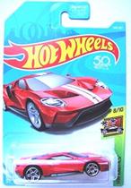 Carro de Brinquedo Mattel Hot Wheels Ford GT 2017 Vermelho 1:64 Carro de Brinquedo Mattel Hot Wheels Ford GT 2017 Vermelho 1:64
