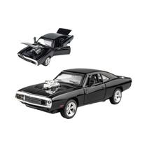 Carro De Brinquedo Modelo Clássico Challenger 1970 Em Escala 1:32, Liga Metálica, Veículo De