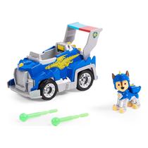 Carro de brinquedo Paw Patrol Chase Rescue Knights com boneco e lançador