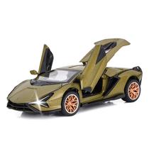 Carro de brinquedo SASBSC Lambo Sian FKP3 Metal com luz e som 1/32 Carro de brinquedo SASBSC Lambo Sian FKP3 Metal com luz e som 1/32