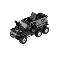 Carro de brinquedo Toy Car Off-Road Police de 6 rodas com carga removível