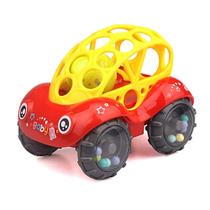 Carro de brinquedo ZHFUYS Rattle & Roll para bebês de 3 a 12 meses com som Carro de brinquedo ZHFUYS Rattle & Roll para bebês de 3 a 12 meses com som