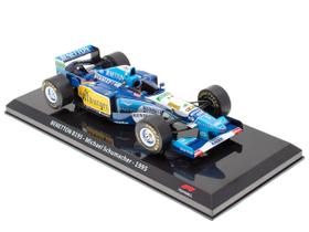 Carro de coleção OPO 10 1/24 Benetton B195 1995 Carro de coleção OPO 10 1/24 Benetton B195 1995