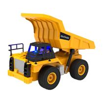 Carro de Construção Caminhão Caçamba com Luzes Multi Direções Controle Remoto Multikids Br2311 Carro de Construção Caminhão Caçamba com Luzes Multi Direções Controle Remoto Multikids Br2311