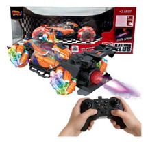 Carro De Controle Remoto 360 Som Luzes Spray Zoop Toys Carro De Controle Remoto 360 Som Luzes Spray Zoop Toys