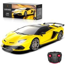 Carro de controle remoto AEROQUEST Lamborghini 1:24 Scale Electric Carro de controle remoto AEROQUEST Lamborghini 1:24 Scale Electric