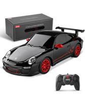 Carro de controle remoto BEZGAR Porsche 911 GT3 RS escala 1:24