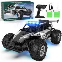 Carro de controle remoto BLUEJAY 1:12 Off-Road 33 km/h com luzes LED