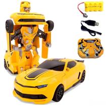 Carro de controle remoto de brinquedo SuperPower Bumblebee Classic Robot