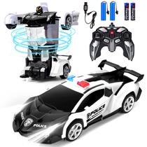 Carro de controle remoto Dolanus Transform Robot RC com baterias Carro de controle remoto Dolanus Transform Robot RC com baterias
