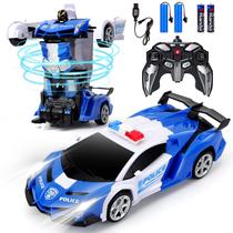 Carro de controle remoto Dolanus Transform Robot RC com baterias Carro de controle remoto Dolanus Transform Robot RC com baterias