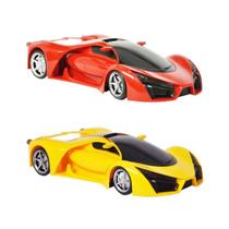 Carro de Controle Remoto Esportivo 1:18 com Luz e 4 Funções Sortido (Vermelho ou Amarelo) Carro de Controle Remoto Esportivo 1:18 com Luz e 4 Funções Sortido (Vermelho ou Amarelo)