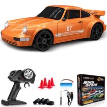 Carro de controle remoto Everbigmai 1:24 4WD 15 km/h LED