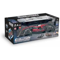 Carro de Controle Remoto Evolution Fórmula 1 Super Stunt Drift Vermelho 2.4G com Luz e Som BR2368 - Multikids Carro de Controle Remoto Evolution Fórmula 1 Super Stunt Drift Vermelho 2.4G com Luz e Som BR2368 - Multikids