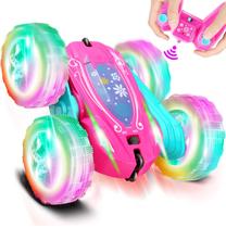 Carro de controle remoto FREE TO FLY Pink Double Sided 360 Flip