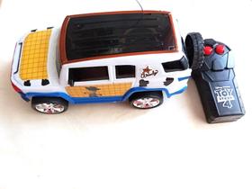 Carro de Controle Remoto Fun Drivers Toy Story Woody Candide 4912
